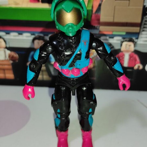 G.I.JOE TARGAT (v1) 1989 figure used with equipment