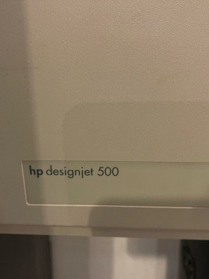 Плотер hp 500 designjet