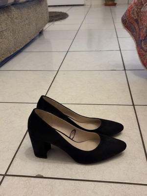 Γοβάκια γυναικεία H&M μαύρα σαν καινούργια, μέγεθος 38