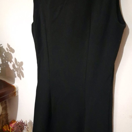 Biancoghiaccio black sleeveless dress like new