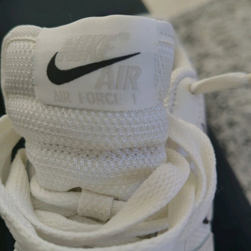 Nike Air Force 1 GS new, size 40, white and grey sneakers
