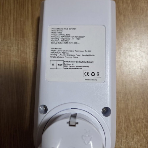 Besvic Digital Timer Socket 3680W new with LCD display