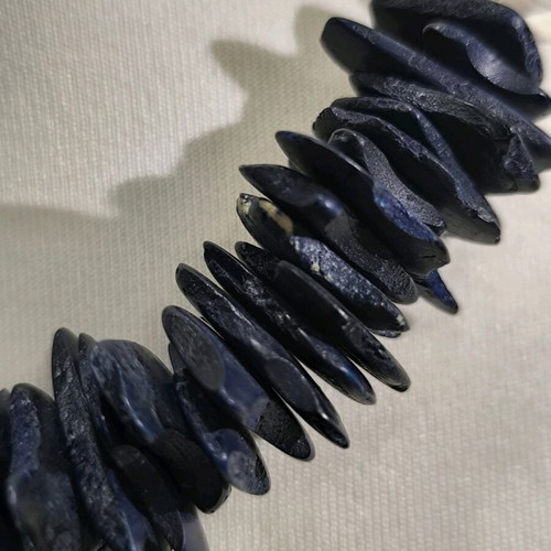 Necklace made of natural materials like new