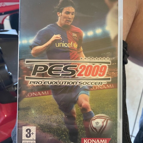 PES 2009 for PSP used, Pro Evolution Soccer with case