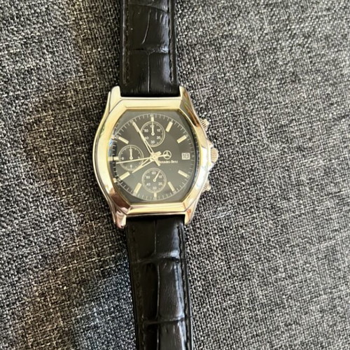 Mercedes-Benz men's watch like new, collectible, silver