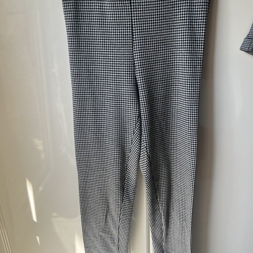 Pull&Bear pied-de-poule pants size S like new, elastic waist