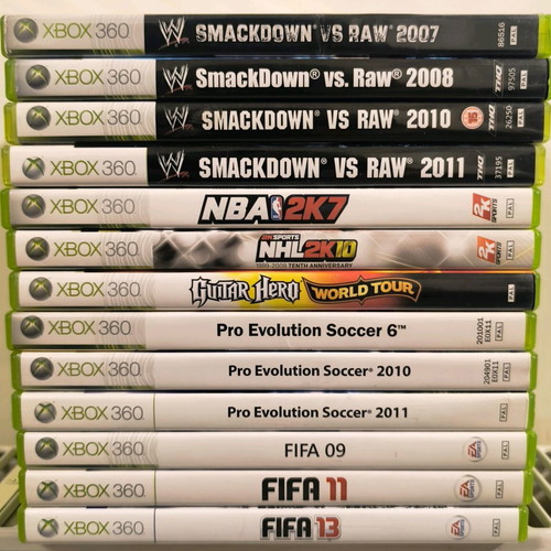 Xbox 360 pack of 13 like new from personal collection