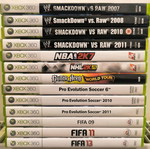 Xbox 360 pack of 13 like new from personal collection