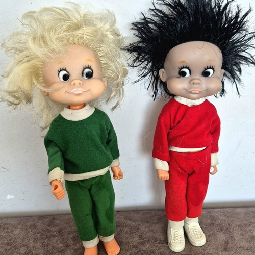 Sport Billy and Lilly Lyra dolls used