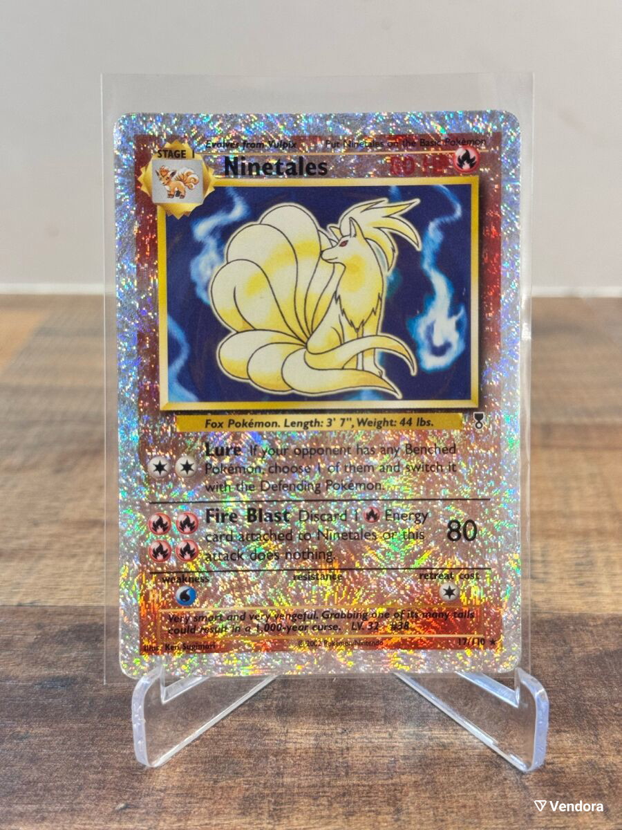 most expensive rare one piece cards Custom Holo Ninetales and alolan ninetales tag team Pokemon card –  MarinkiArt main image 1