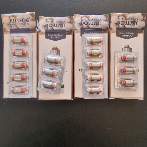 Justfog vape coils new pack of 16 1.2 ohms