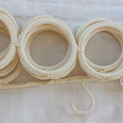 IKEA Scarf Hanger with 28 Rings like new, off-white