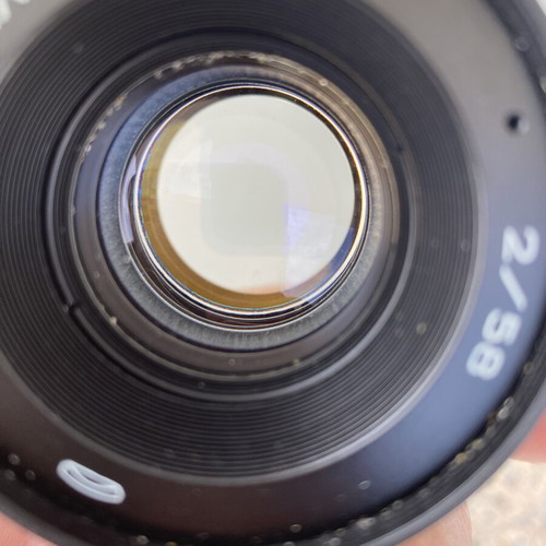 Helios-44M 58mm f/2 lens used, M42 mount, vintage Soviet