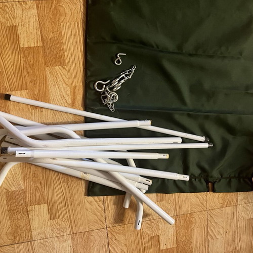 Hammock with metal stand new, heavy base