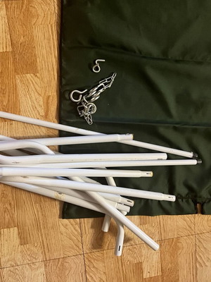 Hammock with metal stand new, heavy base
