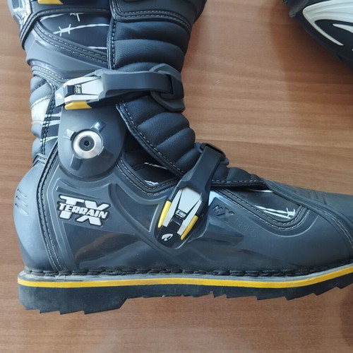 Forma Terrain TX Enduro motorcycle boots size 47, anthracite black