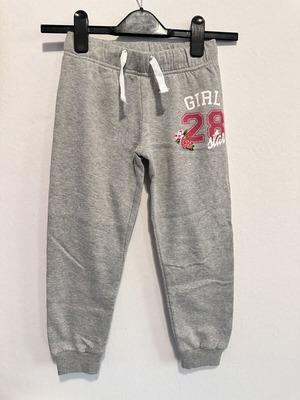Terranova Kids grey sweatpants for girls, size 116-122 cm (6-7 years)