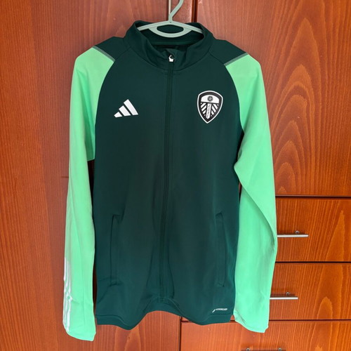 Leeds United jacket, authentic, size Small