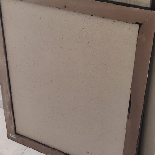 Mirror made of solid wood, like new, 71.5 x 86.5 cm