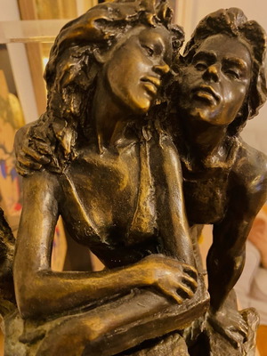 Bronze sculpture PAOR used, design from Spain