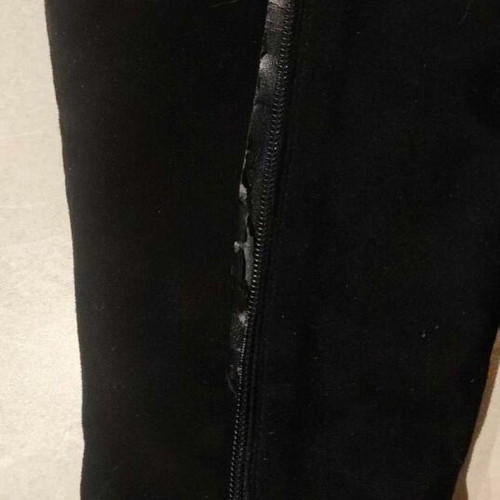 Boots with synthetic suede like new, size 40, black