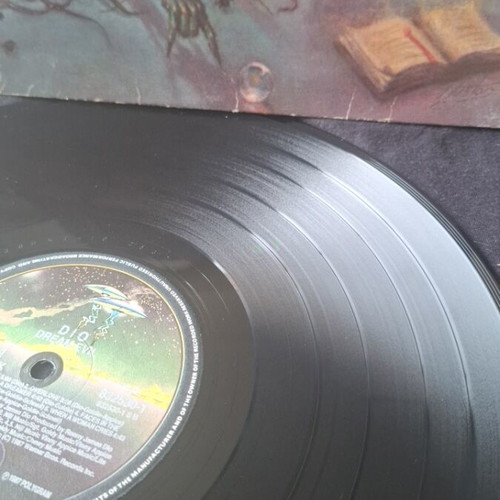 Dio Dream Evil vinyl record used in good condition