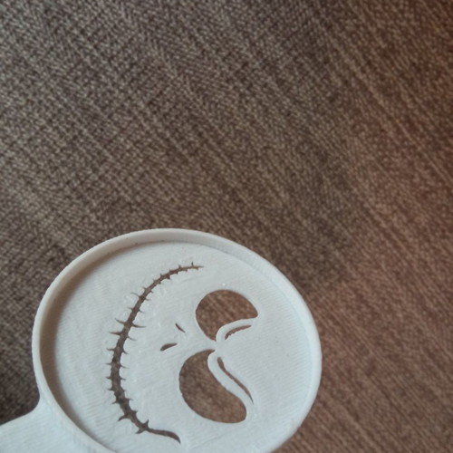 3D Printed Coffee Stencil Set PLA Material