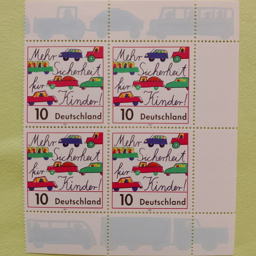 Germany 1997 stamps 10 & 100 mark with Bonn first day cover
