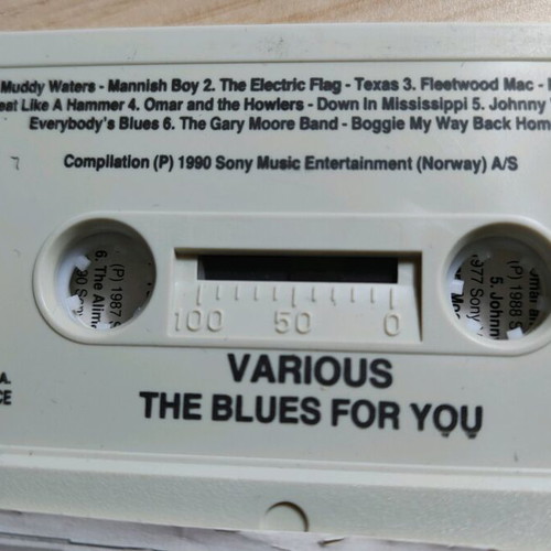 Cassette The blues for you used