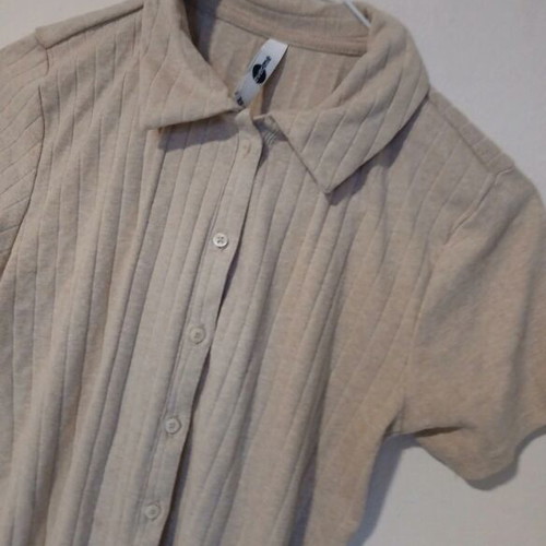 Blouse like new, beige, sizes XS and S