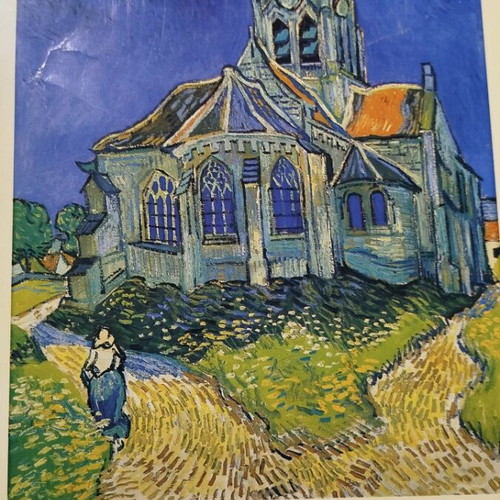 Van Gogh art print like new from Musee d'Orsay Paris