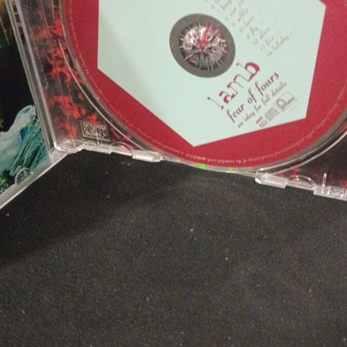 Lamp Fear of Fours CD like new, electronic