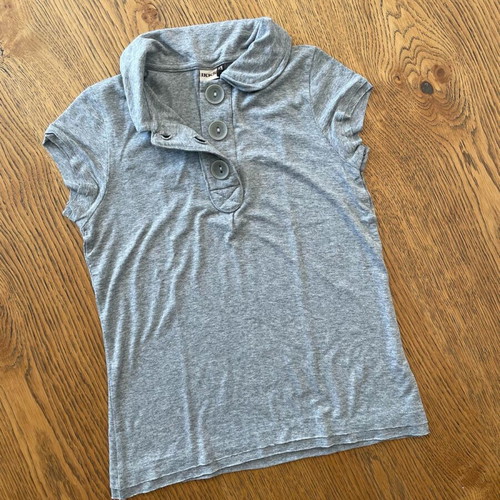 Ikks polo shirt like new, grey, size XS