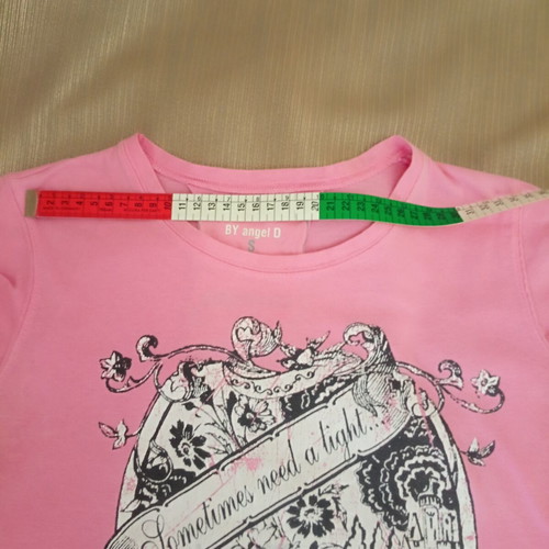 T-shirt Special Vintage Collection by angel D Princess Y2K pink used