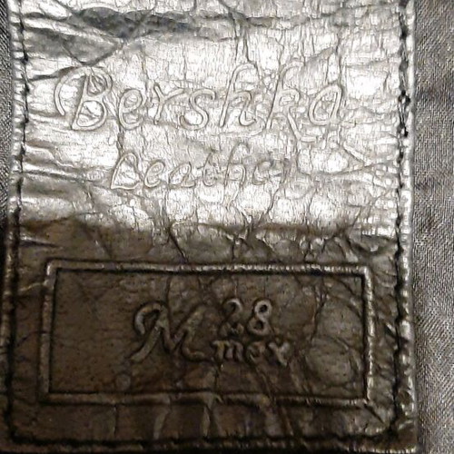 Bolero women's jacket gray size M leatherette like new