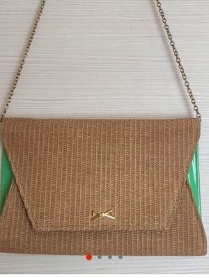 Τσαντάκι Ψαθινο Achilleas Accessories
