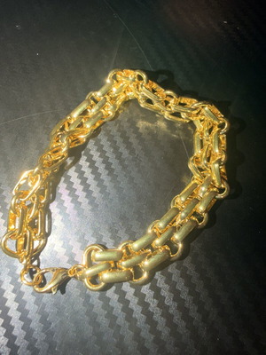 24K Gold-Plated Hand Chain Bracelet