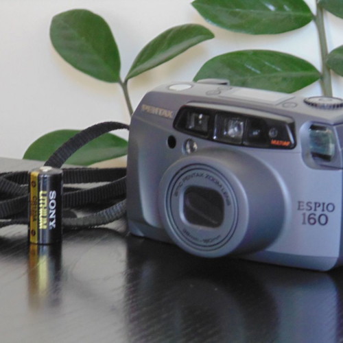 Pentax Espio 160 Multiaf camera used with smc Zoom Lens 38mm-160mm