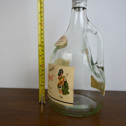 Dewar's White Label Vintage Bottle used, collectible