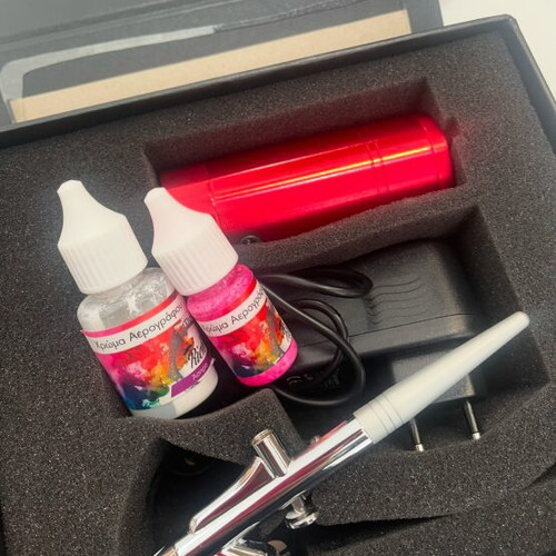 Nail airbrush new with two colors included