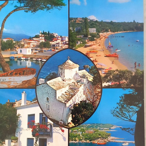 Sporades travel book like new, Greek language