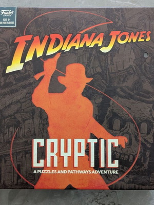 Funko Games Indiana Jones Cryptic Board Game like new