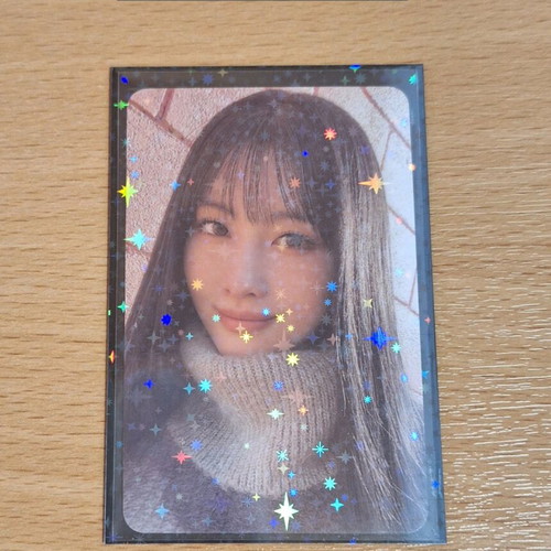 Sleeves 55 glittering stars black, new, ideal for double sleeving
