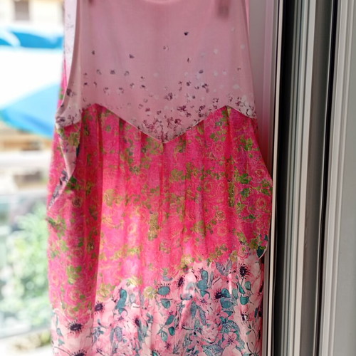 Bermuda dress for city and beach, new, size XXXL