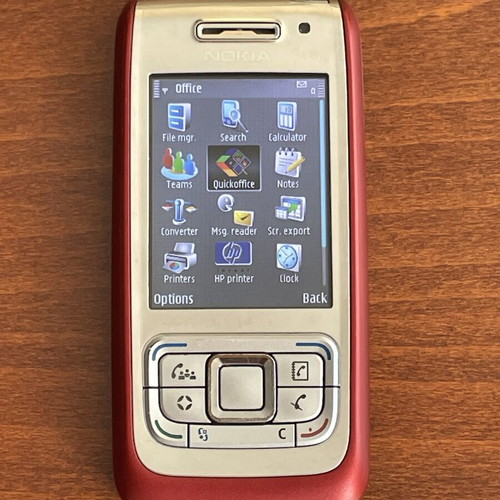 Nokia E65 phone used in excellent condition with original charger