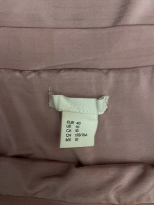 H&M pink elastic skirt like new