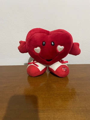 Plush Heart with Movement and Sound used