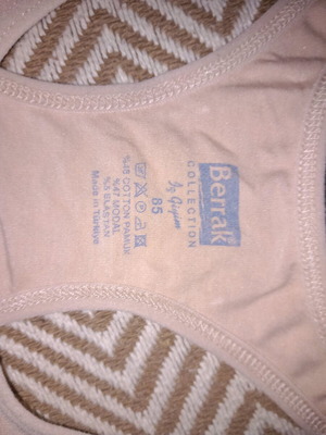 Berrak beige bustier