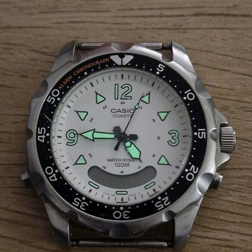 Casio AD-520 Arnie Smile Diver 1990 used, good external condition