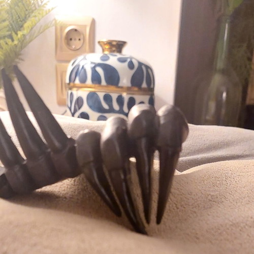 Devil's Hand Gothic Bookmark